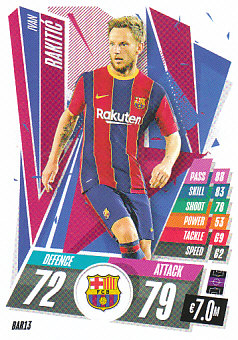 Ivan Rakitic FC Barcelona 2020/21 Topps Match Attax CL #BAR13